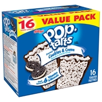 FROSTED COOKIES & CREME TOASTER PASTRIES, FROSTED COOKIES & CREME Food Product Image