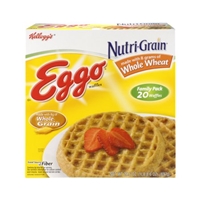 Kellogg S Eggo Nutri Grain Whole Wheat Waffles Allergy And Ingredient Information