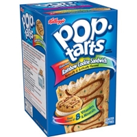 Pop-Tarts Toaster Pastries Frosted Rainbow Cookie Sandwich Product Image