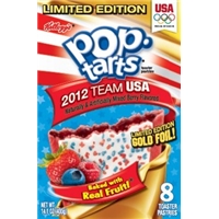 Kellogg's Pop-Tarts Limited Edition 2012 Team Usa Mix Berry Flavored Toaster Pastries - 8 Ct Food Product Image