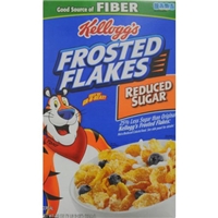 Kellogg's Frosted Flakes Reduced Sugar Cereal, 19 oz Allergy and ...