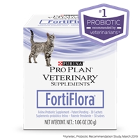 Purina Pro Plan FortiFlora Probiotic Supplement for Cats, 30 Sachets Product Image