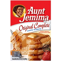 Aunt Jemima Pancake Mix Original Complete Product Image