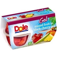 Dole Mixed Fruit in Black Cherry Gel - 4 CT Food Product Image