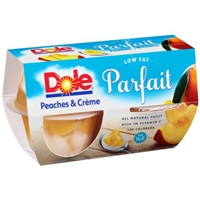 Dole Low Fat Parfait Peaches & Creme Product Image