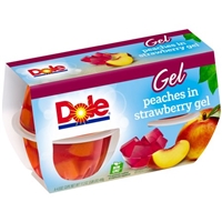 Dole Peaches in Strawberry Gel - 4 CT Product Image