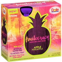 Dole Fruitocracy Squeezable Fruit Pouch Apple Pineapple - 4 CT Product Image