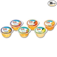 36 PACKS : Dole Mandarin Oranges in Light Syrup, 4-Ounce Containers Product Image