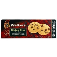 Walkers Gluten Free Pure Butter Chocolate Chip Shortbread Product Image