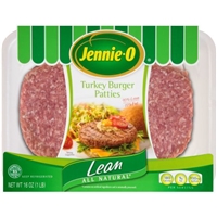 Jennie-O Lean Turkey Burger Patties Food Product Image