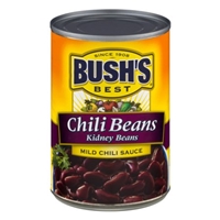 BUSH'S BEST Chili Beans Kidney Beans Mild Chili Sauce Food Product Image