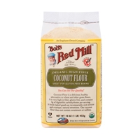 Bob's Red Mill Coconut Flour Organic High Fiber Packaging Image