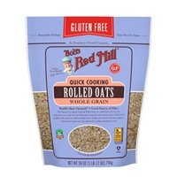 Bob's Red Mill Gluten Free Quick Cooking Rolled Oats, 28-ounce Product Image