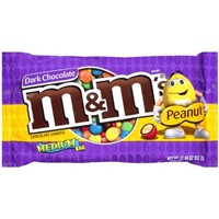 Calories in M&M's Dark Chocolate Peanut M&M's and Nutrition Facts