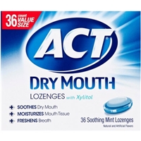 ACT Total Care Dry Mouth Lozenges Mint