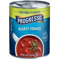 Progresso Vegetable Classics Hearty Tomato Soup Food Product Image