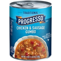 Progresso Traditional Chicken & Sausage Gumbo Soup Product Image