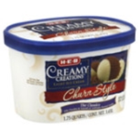 H-E-B Creamy Creations Light Churn Style The Classics Ice Cream Product Image