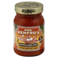 Mrs Renfros Salsa Chipotle Corn Salsa, Medium Food Product Image