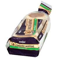 Meijer English Muffins Sourdough Product Image
