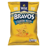Wise Bravos Stadium Nacho Flavored Tortilla Chips - 9oz Product Image