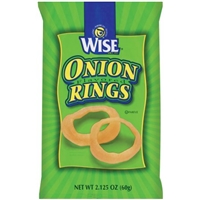 Wise Onion Rings Flavored Food Product Image