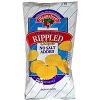 Hannaford Potato Chips Thick Sliced Rippled Chips Allergy and ...