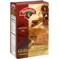 Hannaford Graham Crackers Cinnamon Flavored Food Product Image