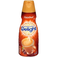 International Delight Gourmet Coffee Creamer Hazelnut Food Product Image