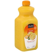 Essential Everyday 100% Orange Juice Orange Juice, No Pulp Food Product Image