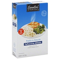 Essential Everyday Pasta & Sauce Fettuccine Alfredo Food Product Image