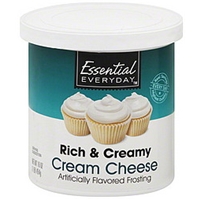 Essential Everyday Frosting Rich & Creamy, Cream Cheese Food Product Image