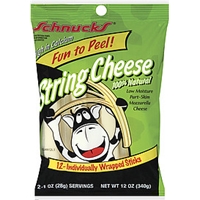 Schnucks String Cheese 100% Natural 12 Oz