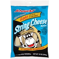 Schnucks String Cheese Natural Light 12 Oz Food Product Image