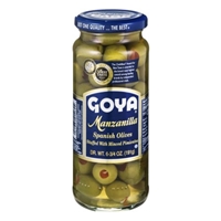 Goya Manzanilla Spanish Olives with Pimientos Food Product Image