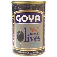 Small Ripe Black Olives Food Product Image