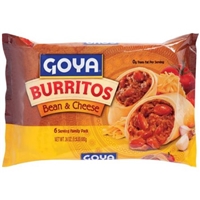 Goya Bean & Cheese Burritos, 24 oz Food Product Image