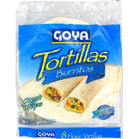 Goya Tortillas Flour, Burritos