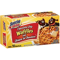 Special Value Waffles Special Value Chocolate Chip Waffles Food Product Image