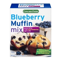 Concord Foods Blueberry Muffin Mix Food Product Image