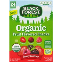Black Forest Berry Medley Organic Fruit Snacks Food Product Image