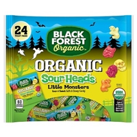 Black Forest Organic Halloween Sour Monster Heads 24ct Product Image