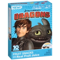DreamWorks Dragons Fruit Snacks, 0.8 oz, 10 count Food Product Image