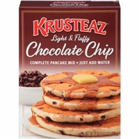 Krusteaz Complete Pancake Mix Chocolate Chip Food Product Image