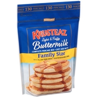 Krusteaz Family Size Buttermilk Pancake Mix Food Product Image