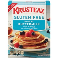 Krusteaz Gluten Free Buttermilk Pancake Mix Packaging Image
