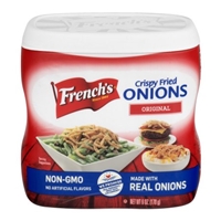 French's Crispy Fried Onions Original Packaging Image