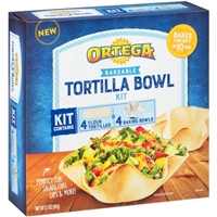 Ortega Bakeable Tortilla Bowl Kit 5.7 oz. Box Product Image