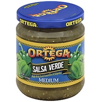 Ortega Salsa Verde Medium Food Product Image