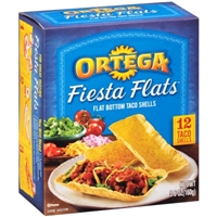 Ortega Fiesta Flats Flat Bottom Taco Shells - 12 CT Product Image